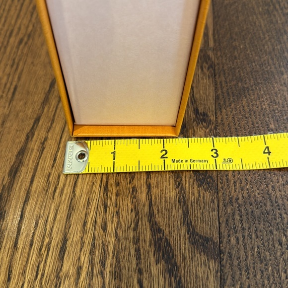 Louis Vuitton Gold Orange Blue Empty Shirt Gift Box Ribbon with Tissue Paper - Picture 13 of 13